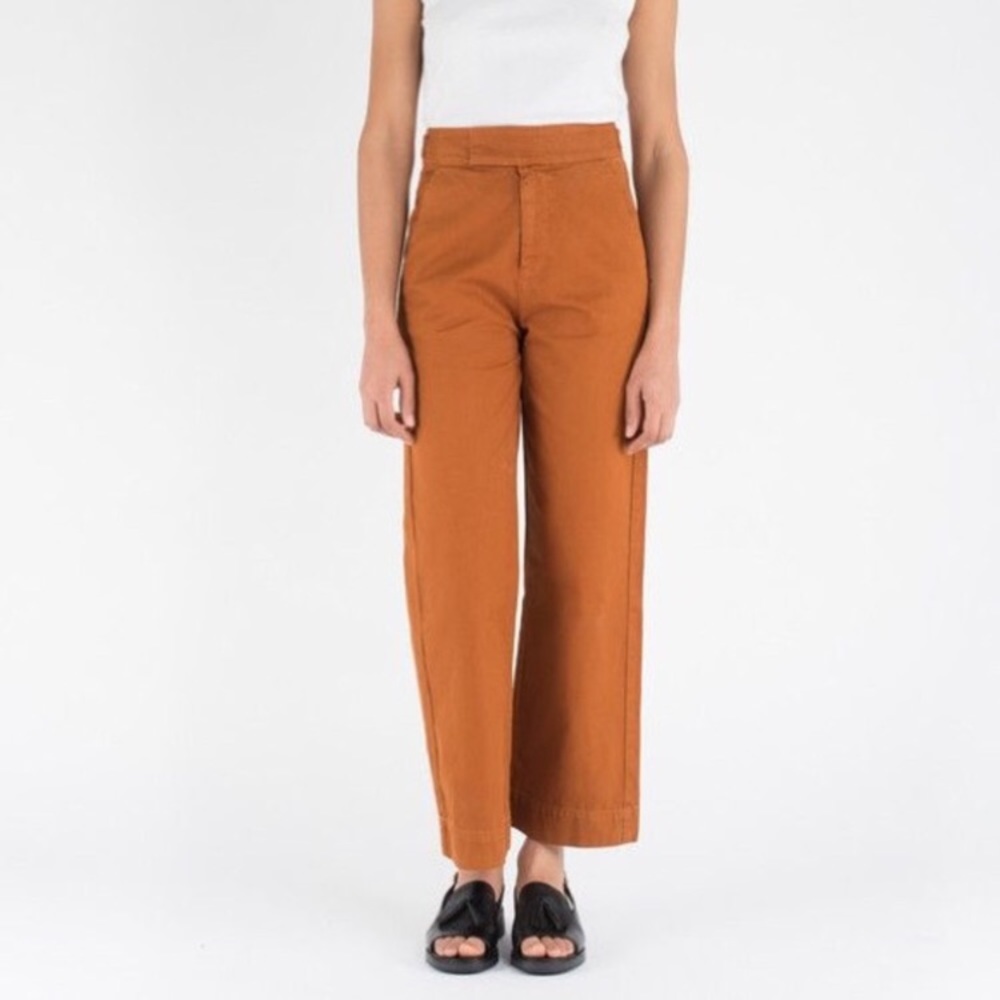 🌿Lacausa Uniform Sage Trouser Plants (See actual)